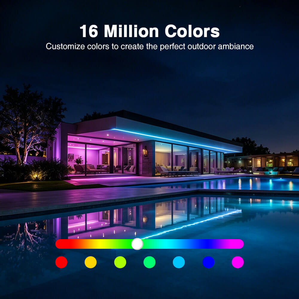 16 million colors customizable
