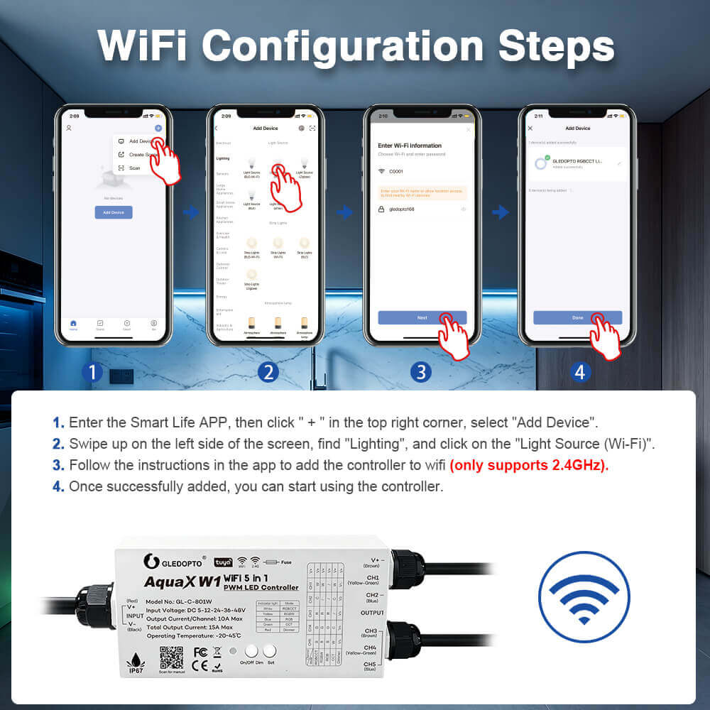 How to connect your phone via WiFi
